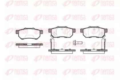 Комплект тормозных колодок, дисковый тормоз KAWE купить