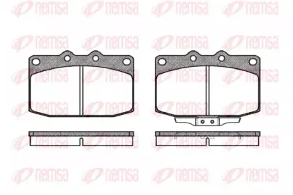 Комплект тормозных колодок, дисковый тормоз KAWE купить