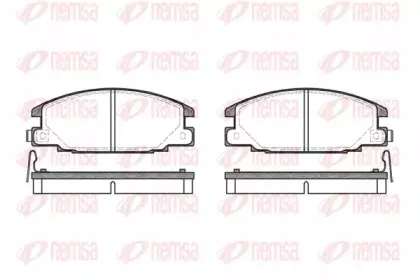 Комплект тормозных колодок, дисковый тормоз KAWE купить
