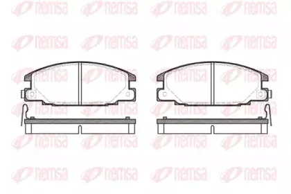 Комплект тормозных колодок, дисковый тормоз KAWE купить