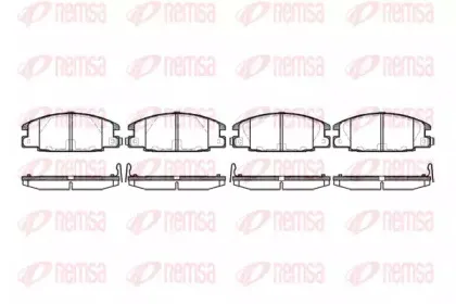 Комплект тормозных колодок, дисковый тормоз KAWE купить