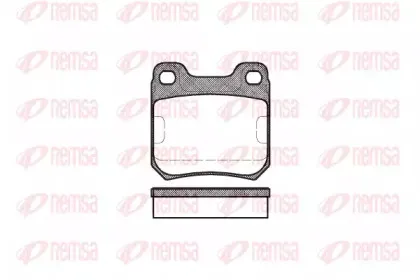 Комплект тормозных колодок, дисковый тормоз KAWE купить