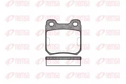 Комплект тормозных колодок, дисковый тормоз KAWE купить