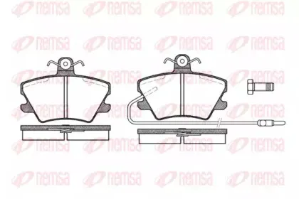 Комплект тормозных колодок, дисковый тормоз KAWE купить
