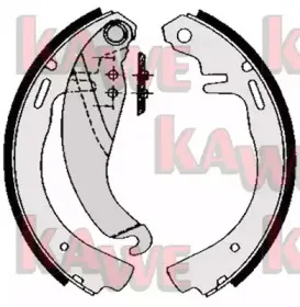 Комплект тормозных колодок KAWE купить