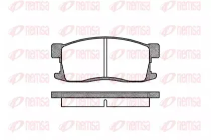 Комплект тормозных колодок, дисковый тормоз KAWE купить