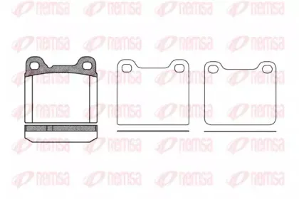 Комплект тормозных колодок, дисковый тормоз KAWE купить