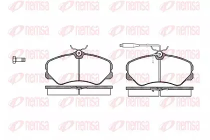 Комплект тормозных колодок, дисковый тормоз KAWE купить