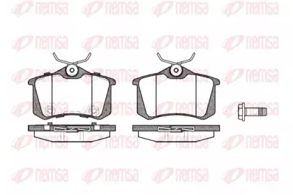 Комплект тормозных колодок, дисковый тормоз KAWE купить