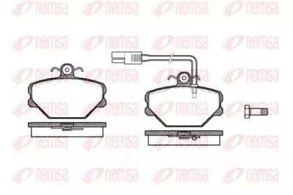 Комплект тормозных колодок, дисковый тормоз KAWE купить