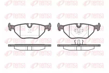 Комплект тормозных колодок, дисковый тормоз KAWE купить