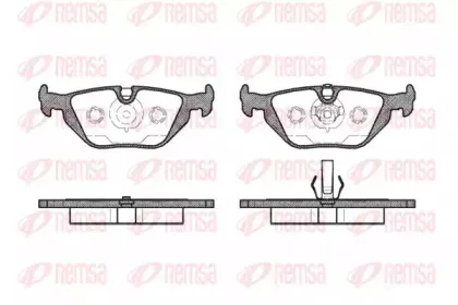 Комплект тормозных колодок, дисковый тормоз KAWE купить