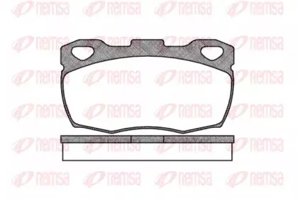 Комплект тормозных колодок, дисковый тормоз KAWE купить