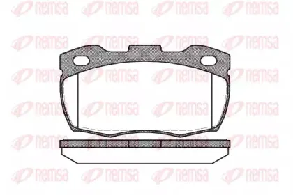 Комплект тормозных колодок, дисковый тормоз KAWE купить