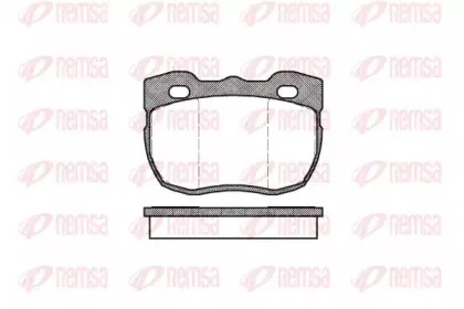 Комплект тормозных колодок, дисковый тормоз KAWE купить