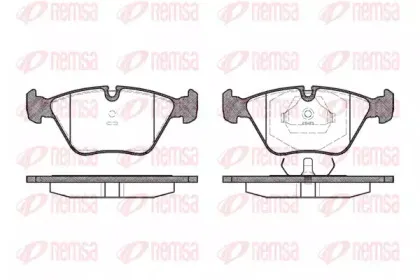 Комплект тормозных колодок, дисковый тормоз KAWE купить