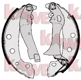 Комплект тормозных колодок KAWE купить