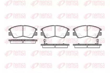 Комплект тормозных колодок, дисковый тормоз KAWE купить