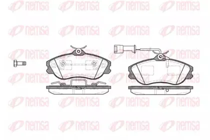 Комплект тормозных колодок, дисковый тормоз KAWE купить