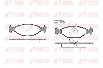 Комплект тормозных колодок, дисковый тормоз KAWE купить