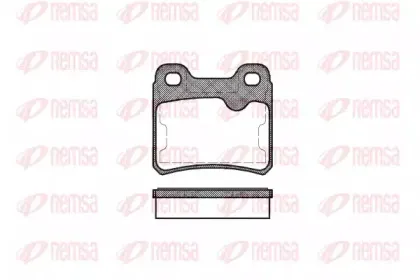 Комплект тормозных колодок, дисковый тормоз KAWE купить