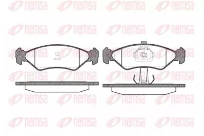 Комплект тормозных колодок, дисковый тормоз KAWE купить