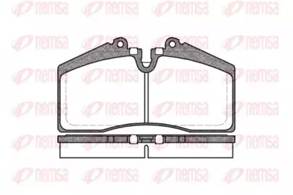 Комплект тормозных колодок, дисковый тормоз KAWE купить