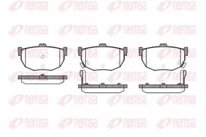 Комплект тормозных колодок, дисковый тормоз KAWE купить