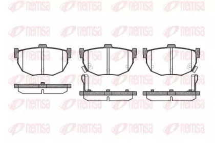 Комплект тормозных колодок, дисковый тормоз KAWE купить