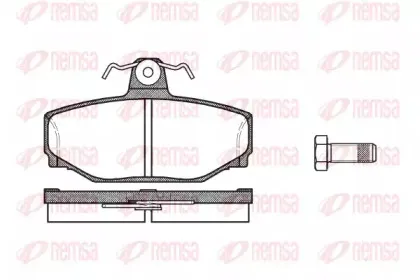 Комплект тормозных колодок, дисковый тормоз KAWE купить