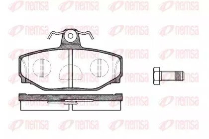 Комплект тормозных колодок, дисковый тормоз KAWE купить