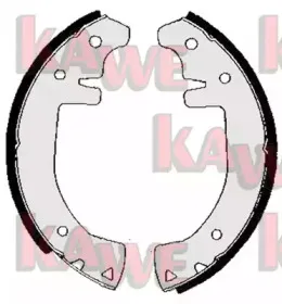 Комплект тормозных колодок KAWE купить