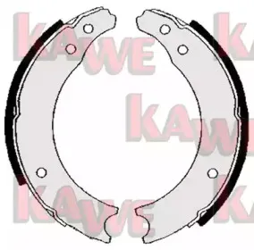 Комплект тормозных колодок KAWE купить