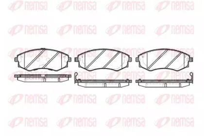 Комплект тормозных колодок, дисковый тормоз KAWE купить