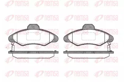 Комплект тормозных колодок, дисковый тормоз KAWE купить