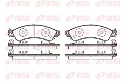 Комплект тормозных колодок, дисковый тормоз KAWE купить