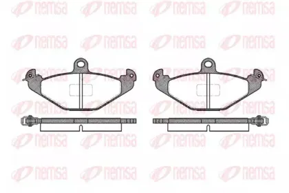 Комплект тормозных колодок, дисковый тормоз KAWE купить