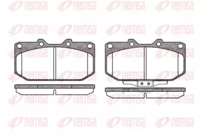 Комплект тормозных колодок, дисковый тормоз KAWE купить
