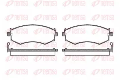 Комплект тормозных колодок, дисковый тормоз KAWE купить