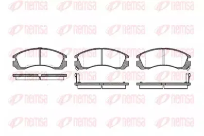 Комплект тормозных колодок, дисковый тормоз KAWE купить