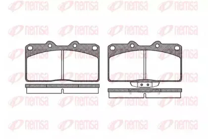 Комплект тормозных колодок, дисковый тормоз KAWE купить