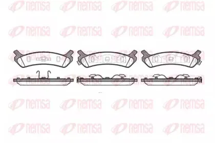 Комплект тормозных колодок, дисковый тормоз KAWE купить