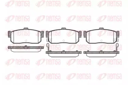 Комплект тормозных колодок, дисковый тормоз KAWE купить