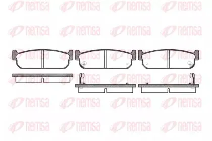 Комплект тормозных колодок, дисковый тормоз KAWE купить