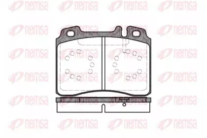 Комплект тормозных колодок, дисковый тормоз KAWE купить