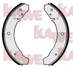 Комплект тормозных колодок KAWE купить