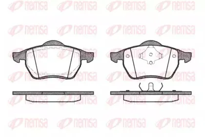 Комплект тормозных колодок, дисковый тормоз KAWE купить