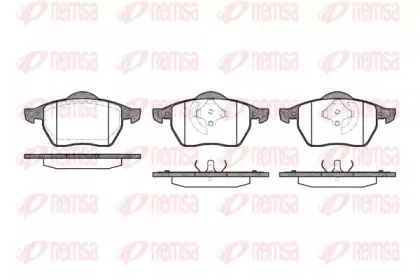 Комплект тормозных колодок, дисковый тормоз KAWE купить