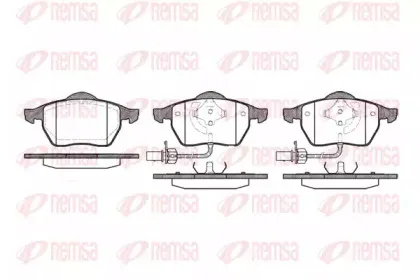 Комплект тормозных колодок, дисковый тормоз KAWE купить