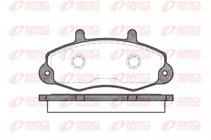 Комплект тормозных колодок, дисковый тормоз KAWE купить